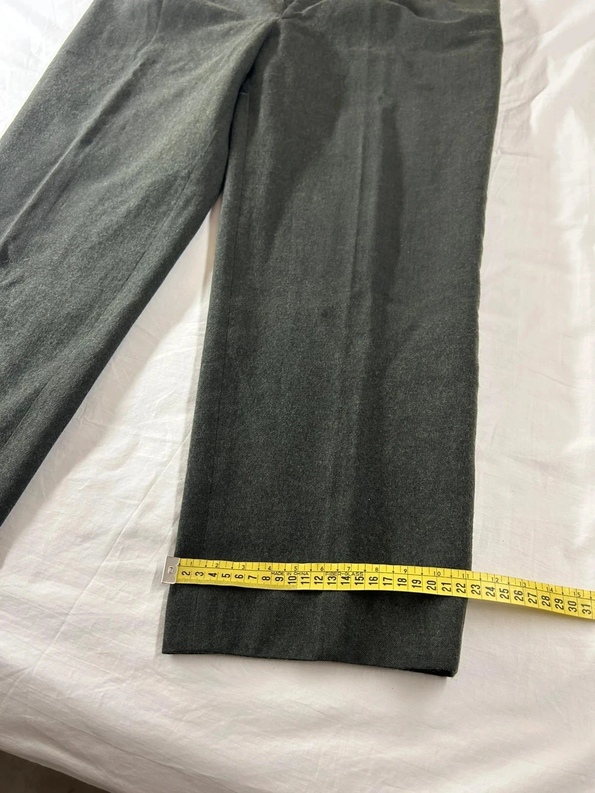 Vintage straight wool trousers – photo 5